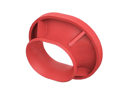 Op een bolwerk gemonteerd blok